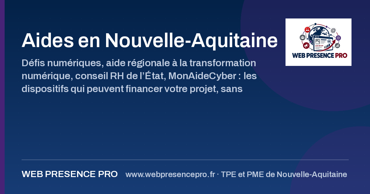Miniature de partage de la page Aides en Nouvelle-Aquitaine
