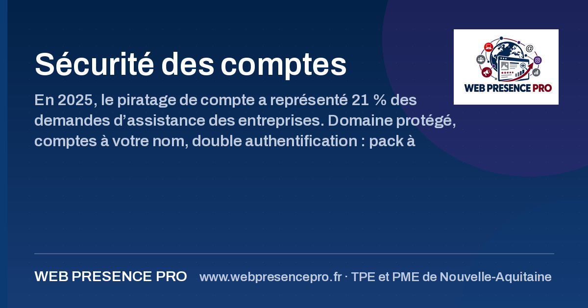Miniature de partage de la page Sécurité des comptes